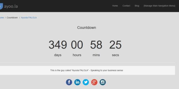 jQuery Countdown Photo